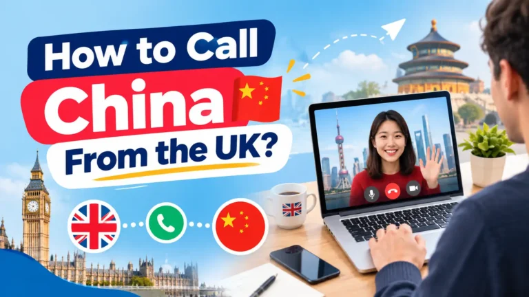 How to Call China From the UK